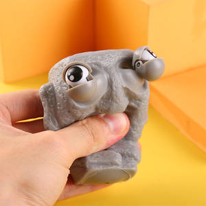 ของเล่นบีบหน้าตุ๊กตาแสดงอารมณ์ ของเล่นบีบคลายเครียด ของเล่นบีบตาโป๊ปปิท ของเล่นระบายอารมณ์ ของขวัญสำหรับเด็ก ตาสีเขียวกระเด้ง - Product Image 6