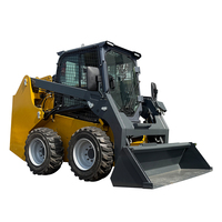 DGER Chargeuse compacte S-65 de 3,5 tonnes, rouleau vibratoire, mini-chargeuse 4x4, pompe à godet, moteur Eaton, nouvelle norme Euro5, meilleur prix, EPA