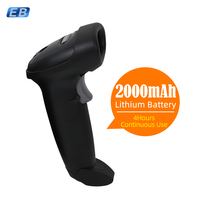 Lecteur de codes-barres sans fil 2D HBS-300B 2.4G, lecteur de codes QR, scanner d'inventaire industriel, prix d'usine, vente en gros