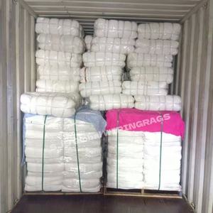 Trapos de algodón blancos para limpieza, trapos de camiseta de algodón, trapos de residuos de algodón para limpiar - Product Image 1