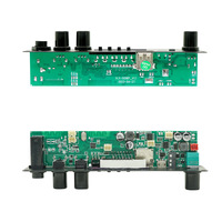 Module amplificateur BT avec haut-parleur à tige télescopique, lecteur MP3, puissance sonore 3,7 V 10 W (2x10 W, 2x2 W + 2x8 W) pour chariot de microphone