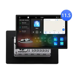 2000*1200 2K Tela 11.5 Polegada Carro DVD Player 8 Núcleo Android13 Rádio Do Carro 1Din Navegação Multimídia Corpo de metal 2din Car stereos