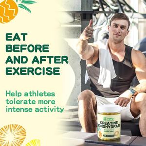 Goma de creatina monohidratada OEM y ODM, Etiqueta Privada, suplementos energéticos complejos preentrenamiento para adultos, nutrición deportiva muscular - Product Image 6