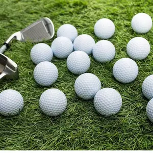 Grosir kustom bola Golf Logo disesuaikan pada bola 2/3/4-piece Casting uretana Promosi bola Golf