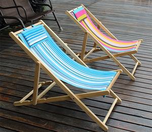 Populaire extérieur pliant <span class=keywords><strong>toile</strong></span> 600D Oxford confortable <span class=keywords><strong>en</strong></span> <span class=keywords><strong>bois</strong></span> hêtre pin pont <span class=keywords><strong>chaise</strong></span> <span class=keywords><strong>de</strong></span> <span class=keywords><strong>plage</strong></span> - Product Image 2