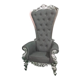 Americano de lujo moderno de lujo estilo Barbero Silla de <span class=keywords><strong>rey</strong></span> de <span class=keywords><strong>trono</strong></span> con pierna de madera - Product Image 5