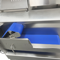 DQC140 Commerciële Automatische RVS Groente- en Fruit Snijmachine Elektrische Machine voor Restaurant Hotel Groenteverwerking