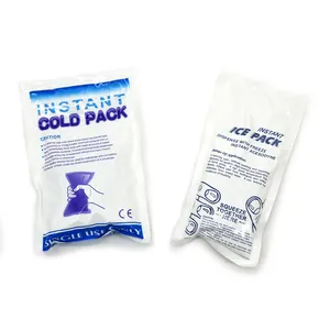CSI - Pacote de gelo descartável para terapia de alívio de resfriamento esportivo de primeiros socorros, pacote médico de resfriamento instantâneo