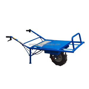 भारी शुल्क स्टील इलेक्ट्रिक वैगन कार्ट फार्म गार्डन व्हीलबैरो उपयोगिता ट्रॉली - Product Image 1