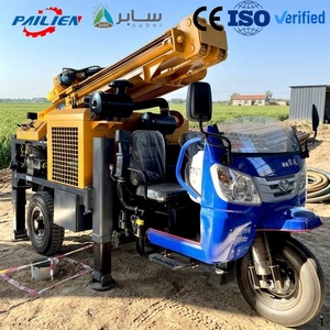 Foreuse <span class=keywords><strong>de</strong></span> puits d'eau mobile à moteur diesel <span class=keywords><strong>de</strong></span> 200 m, fabriquée en Chine, avec <span class=keywords><strong>pompe</strong></span> 220 V - Équipement <span class=keywords><strong>de</strong></span> <span class=keywords><strong>forage</strong></span> minier mobile à vendre - Product Image 2