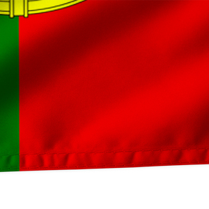 Bandera de Portugal de 3x5 pies, Impresión Digital en Poliéster, Bandera <span class=keywords><strong>Portuguesa</strong></span>, Bandera de Portugal de 90x150 cm - Product Image 2