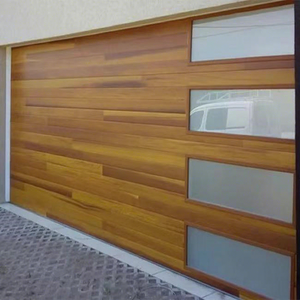 Portes de garage sur mesure en aluminium pour maisons, portes de garage enroulables extérieures automatiques pour villas, portes de garage à panneaux - Product Image 6