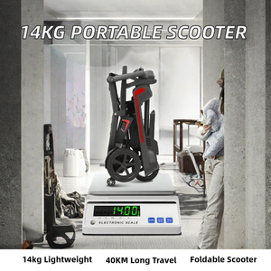 DOS983 14kg Lightest 3-Wheel Aluminum Alloy Electric <b>Mobility</b> <b>Scooter</b> 270W Brushless Motor Lithium <b>Battery</b> 120kg - Product Image 2