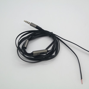 Audio <b>Cable</b> With <b>Microphone</b> 120Cm Black PVC Jacket Braid Shielding For Audio Peripherals - Product Image 5