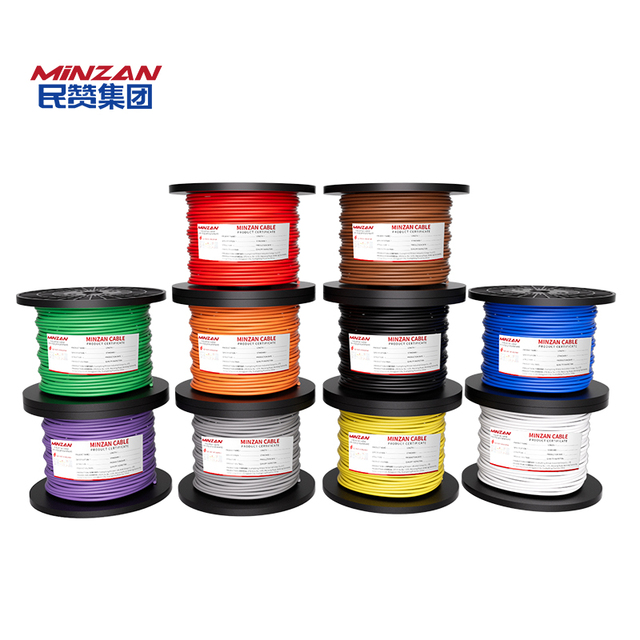 MINZAN Good Quality 450/750V Wire BV/BVR/RV Cable Copper Conductor 1.5/2.5/4/6mm2 Electrical Cable