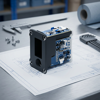 Capteur de distance laser IEC CLASSE 1 1000m, module de télémètre longue portée haute précision UART TTL LINPOWAVE LR1000C4