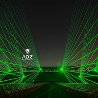 ADZ Professional Laser Show Programmation pour les événements de lancement de produits | Cartographie de projection 3D + Solutions publicitaires