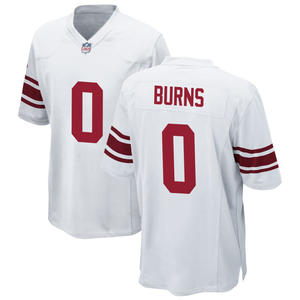 2024 Heren New York Jersey Custom Amerikaanse Voetbalshirts Korte Gestikte Geborduurde Volwassen Uniformen Sportkleding Logo 'S Wit - Product Image 2