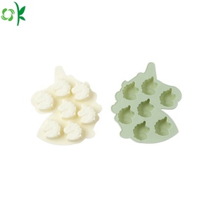 Oksilicone แม่พิมพ์เค้กซิลิโคน7ช่องแบบใช้ซ้ำได้สำหรับเครื่องครัวแม่พิมพ์เค้กซิลิโคนรูปตลกสำหรับอบเค้กคัพเค้ก - Product Image 3