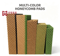 Coussin de refroidissement par évaporation, rideau humide pour serre et élevage, coussin de refroidissement en cellulose pour porcherie et ferme avicole