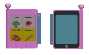 Macchina per l'Apprendimento delle Parole con Modalità di Lettura e Risposta a <span class=keywords><strong>Domande</strong></span>, con Lavagna per Disegnare, per Bambini - Product Image 2