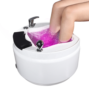 Sillón de Pedicura Moderno de Lujo con Hidromasaje, Masajeador de Pies Acrílico para Niños y Adultos, Equipo de Salón de Belleza - Product Image 2