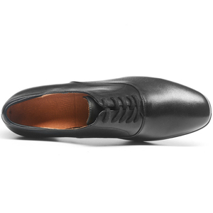 <span class=keywords><strong>Chaussures</strong></span> de bureau quotidiennes en cuir de qualité supérieure de vente chaude Style à lacets durable noir/marron avec fonction antidérapante - Product Image 5