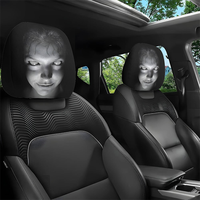 Couvre-appuie-tête de voiture à impression multiple, étiquette personnalisée, dropshipping, OEM, universel pour l'intérieur de la voiture