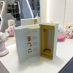 Tùy Chỉnh Thân Thiện Với Môi Nghệ Thuật Giấy Máy Bay Hộp Rãnh Thiết Kế Vật Liệu Tái Chế Bóng Matt Cán Cho Mỹ Phẩm Bao Bì - Product Image 3