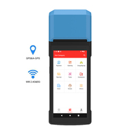 Impresora de recibos de pantalla de 5,5 pulgadas Terminal Pos de mano Lector de código Qr Android sin lector RFID NFC R330