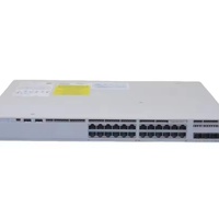 Switches de Red Industriales Cisco C9200L-24T-4X-E Originales, Switch PoE+ de 24 Puertos y 4x1G, C9200L-24T-4X-E