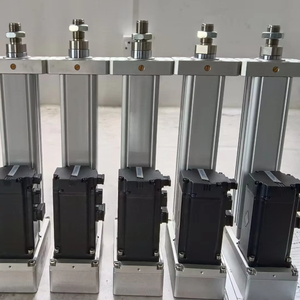 Actuador Lineal Neumático de Alta Precisión, Entrada Eléctrica, Fuerza de Accionamiento, Estructura de Cilindro de Pistón, Aleación de Aluminio Inoxidable - Product Image 1