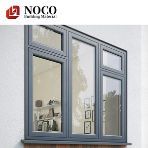 Fenêtre à battant en aluminium à double vitrage, résistante aux ouragans, à impact élevé, design moderne <span class=keywords><strong>NOCO</strong></span>, personnalisable - Product Image 4