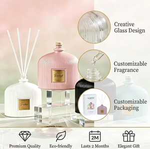 Diffuseur de parfum texturé de luxe sans phtalates, longue durée, pour chambre d'hôtel, ornement parfumé, désodorisant de salle de bain, essentiel - Product Image 1