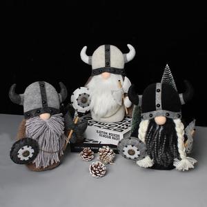 <span class=keywords><strong>2022</strong></span> Viking Warrior Gnome Doll VK11 Vendedor superior Nuevo Producto popular Decoración de <span class=keywords><strong>Navidad</strong></span> Vikingos Peluche Viking Producto de juguete - Product Image 4