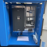 Compresseur d'air à vis à fréquence variable, sans huile, lubrifié à l'eau, en acier inoxydable, 55 kW 75 CV, vente directe usine, 3,0-9,76 m³/min