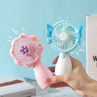 Mini-souffleur de cils portable USB rechargeable en forme de fleur et de papillon pour extensions de cils