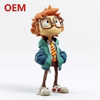 Figura Coleccionable de Vinilo PVC Personalizable, Modelo de Animación 3D, Certificado por FAMA NBCU, 20 Años de Experiencia en Personalización