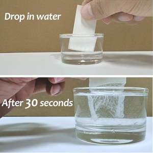 شريط لاصق أزرق قابل للذوبان في الماء من الأكريليك ذو وجهين، قابل للتحلل البيولوجي، للبيع بالجملة - Product Image 3