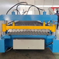 Equipo de Conformación de Rollos de Lámina Corrugada de Grado Industrial para Bobinas de Acero Galvanizado