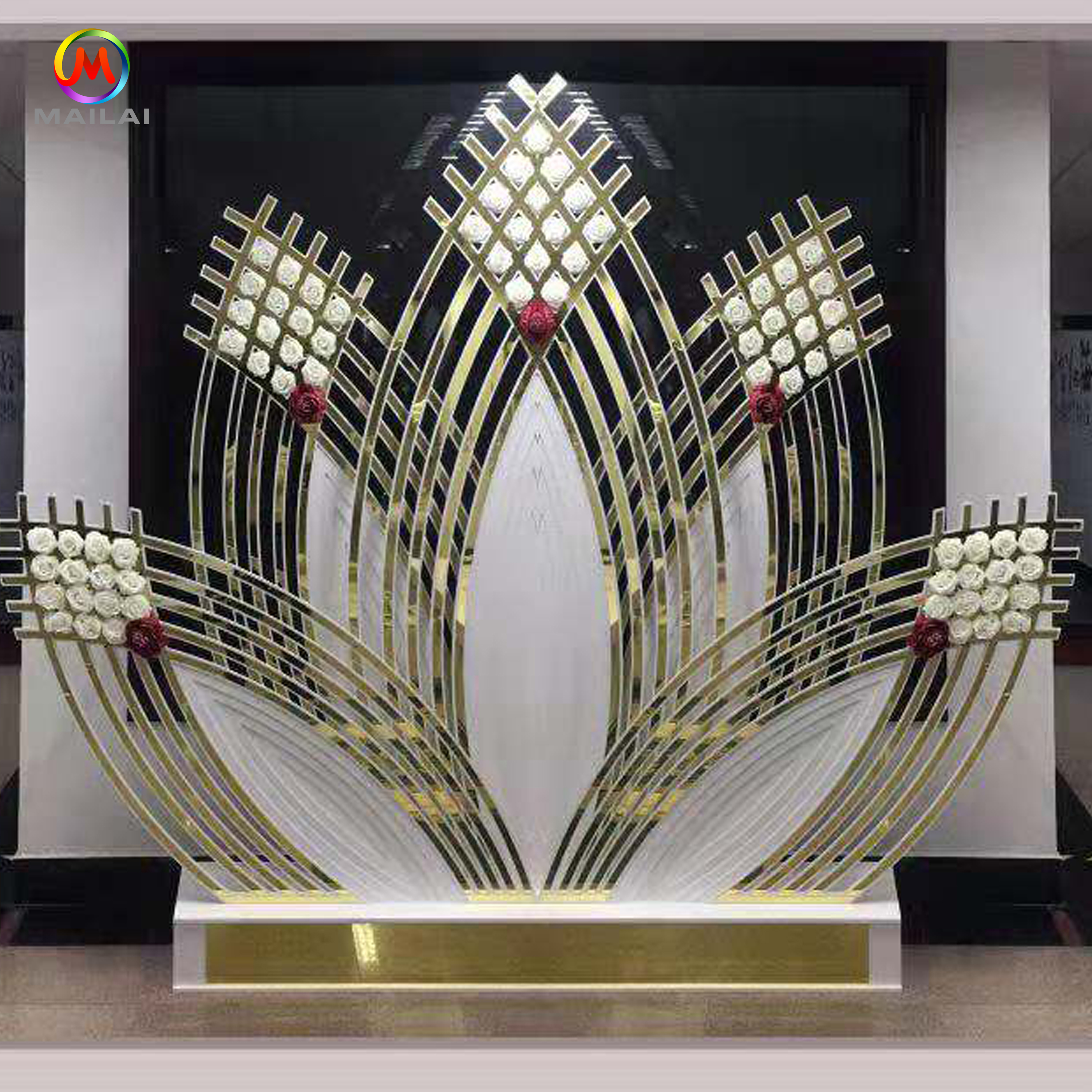 decorative lotus stand