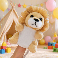 Marionnette à doigts en peluche personnalisée, Marionnette à doigts rembourrée en coton, Souvenir en peluche personnalisé pour la décoration de sacs à dos et la vente en gros