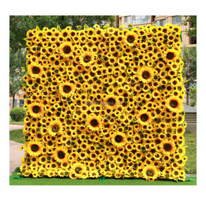 Célébrez le nouveau-né bébé fleur panneau jaune espoir tournesol toile de fond pour bébé spectacle cérémonie décoration - Product Image 6