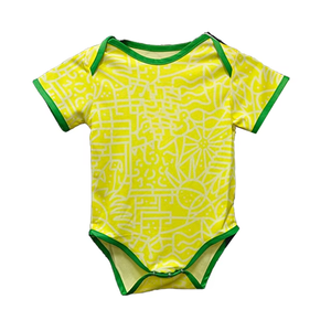 2425 all'ingrosso pagliaccetto da <span class=keywords><strong>calcio</strong></span> traspirante tutina per neonati vestiti per neonati Thailand qualità maglia da <span class=keywords><strong>calcio</strong></span> per bambini - Product Image 2