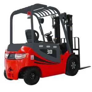 Profesyonel çin elektrikli Forklift tüm elektrikli Forklift verimli dört tekerlekli elektrikli Forklift