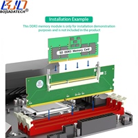 Tarjeta Adaptadora de Memoria RAM de Interfaz DIMM DDR3 para Computadora de Escritorio, Conector SO-DIMM DDR3 para Laptop Nueva de Fábrica 2026