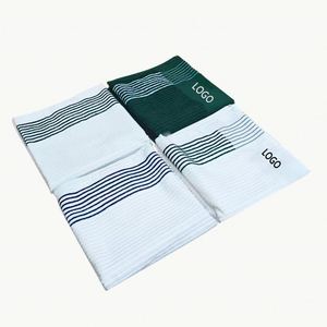 Toalla de Golf Profesional Personalizada de 100% Algodón Terry, 22"X44", Grande, con Rayas y Logotipo Jacquard, Venta al Por Mayor de Fábrica - Product Image 2