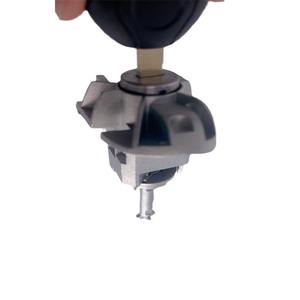 Cylindre de serrure de porte Bmw E46 51217019975, serrure cylindrique en aluminium avec 2 clés pour remplacement de poignée de porte de voiture - Product Image 3