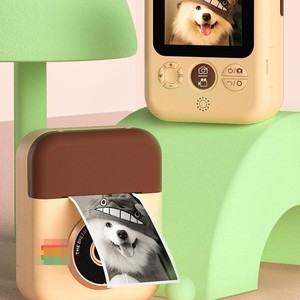 Kids Instant <b>Camera</b> CP08 2.4 Inch IPS Dual Lens Thermal <b>Print</b> TF Card Slot 3-6 Years - Product Image 2