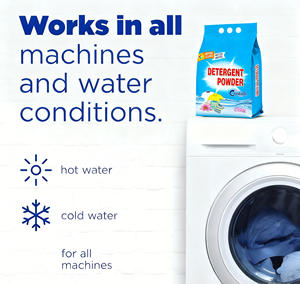 Detergente en Polvo para Lavandería, Venta Caliente, Marca OEM, Venta al <span class=keywords><strong>por</strong></span> Mayor Directa de Fábrica, Fragancia a Limón, Paquete Personalizado - Product Image 5